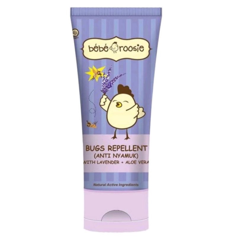 BEBE ROOSIE telon cream lavender 60 gr / telon cream anti nyamuk