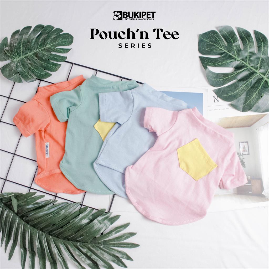 baju kucing anjing kelinci monyet lucu murah aksesoris hewan kecil - POUCH'N TEE SERIES