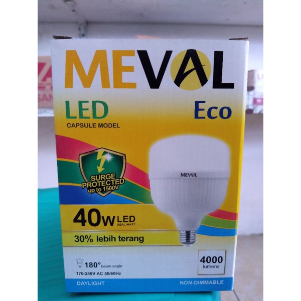 LAMPU LED KAPSUL MEVAL 40 WATT