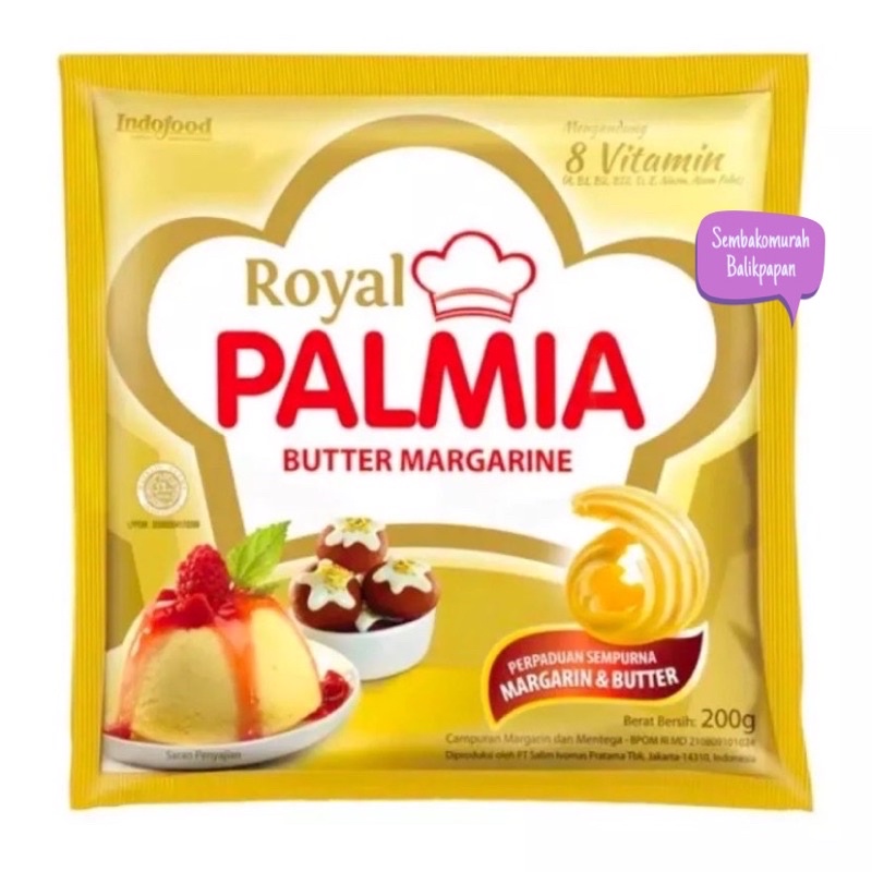 

ROYAL PALMIA BUTTER MARGARINE 200 GRAM