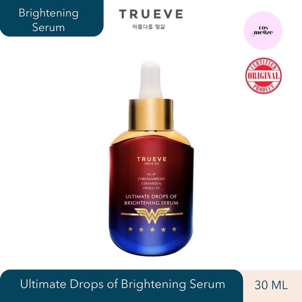 TRUEVE Wonder Woman Ultimate Drops of Brightening Serum 30ml