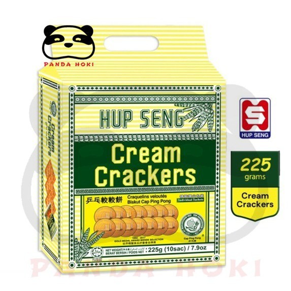 

Hup Seng Cream Cracker Sachet 225gr [ ASIN ] / Hupseng Asin Saset