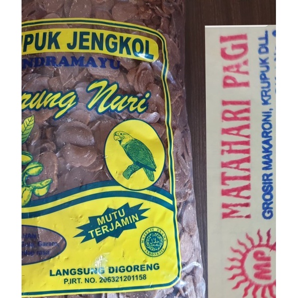 

Kerupuk Jengkol Merk Burung NURI