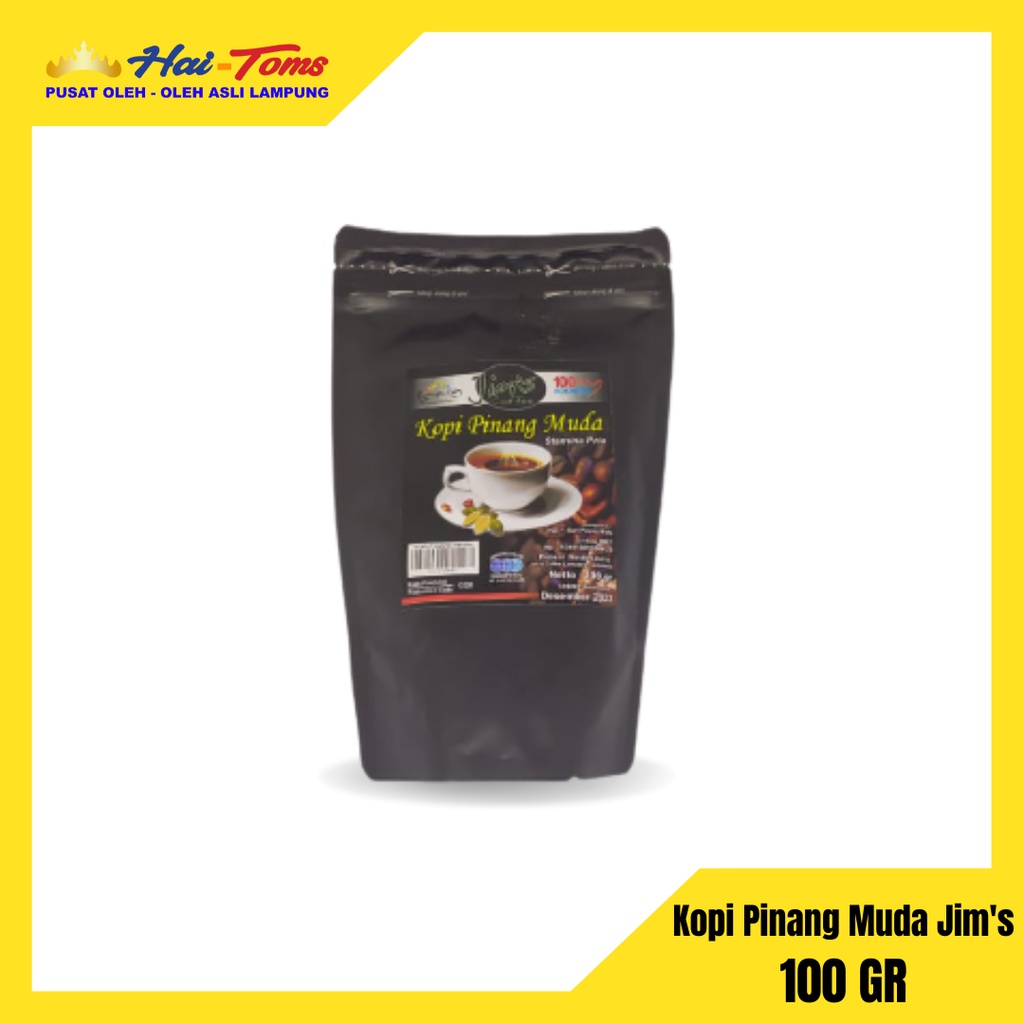 

Kopi pinang muda Jim's 100 gr