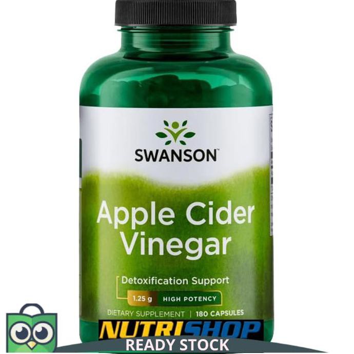 

Suplemen Apple Cider Vinegar - Cuka Apel High Potency 625 Mg 180 Caps Remon_Store1