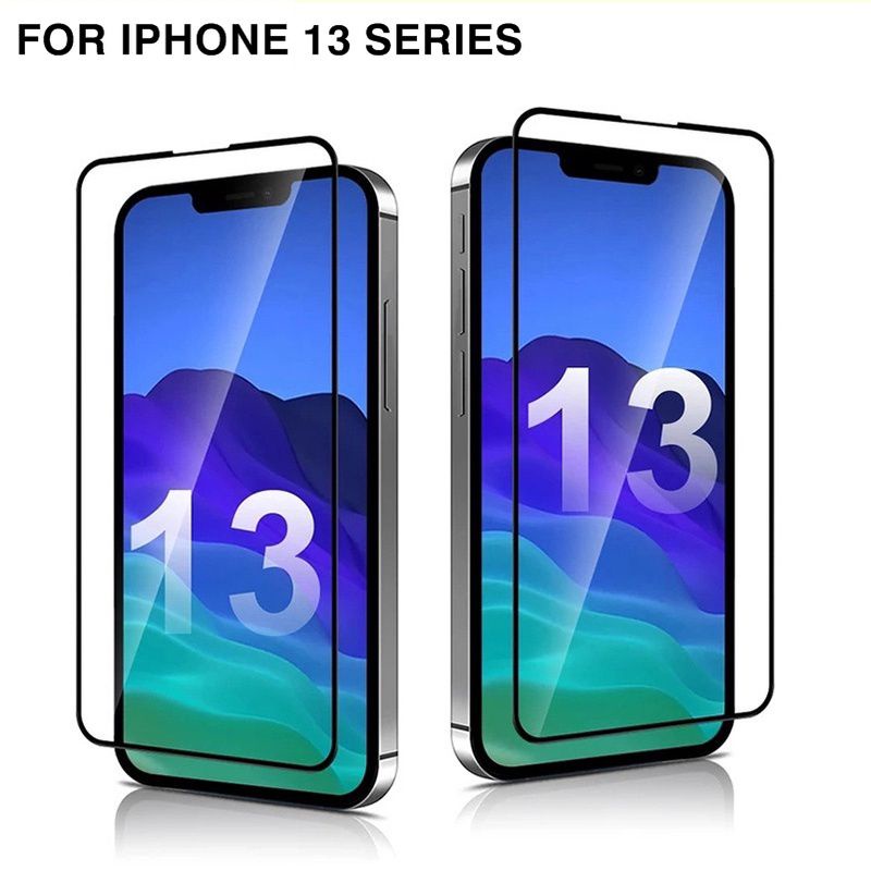 Tempered Glass iPhone 13 iPhone 13 Pro iPhone 13 Pro Max Tg Full Anti Gores Full Layar