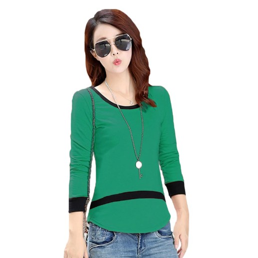 Fifi FASHION Blus Tangan Panjang Wanita Gaya Korea - Elina