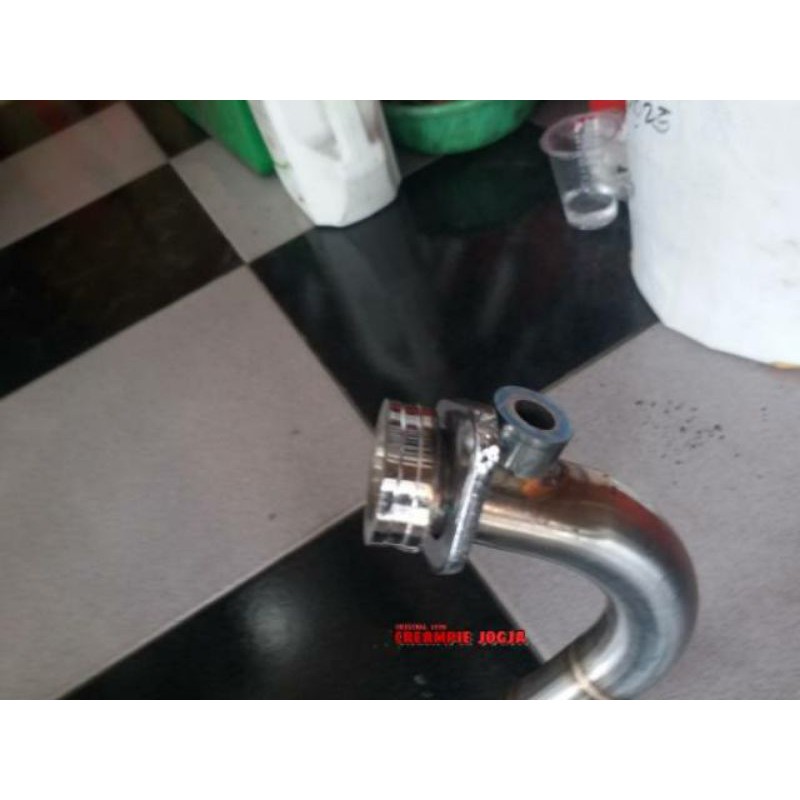 Knalpot Creampie Stainless Oval Satria FU Injeksi 100% Original
