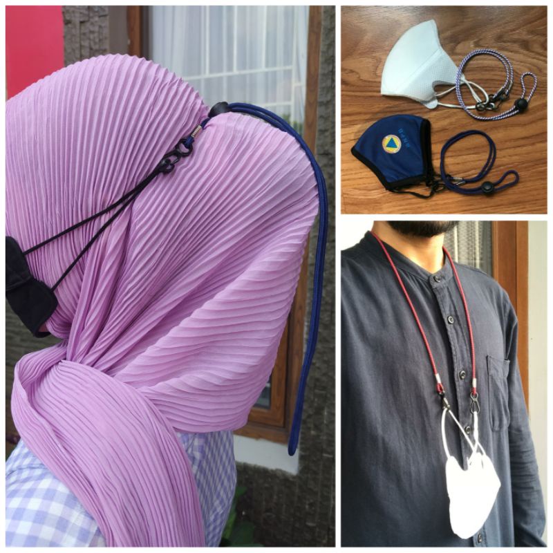 Tali Masker Korea / Tali Pengait Masker / Tali Pengganting masker
