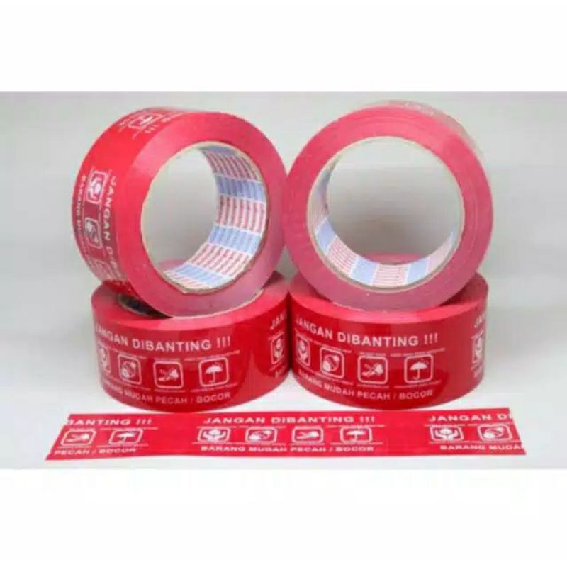 

Lakban Fragile Merah 100 Yard