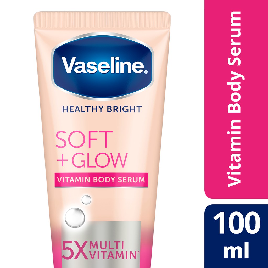 Vaseline Healthy Bright Vitamin Body Serum Soft Glow 100ml