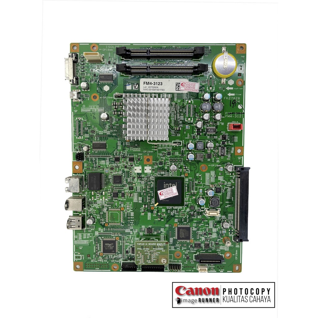 Mainboard Mesin Fotokopi Canon IRA 6055/6065 dan 6075 EX USA