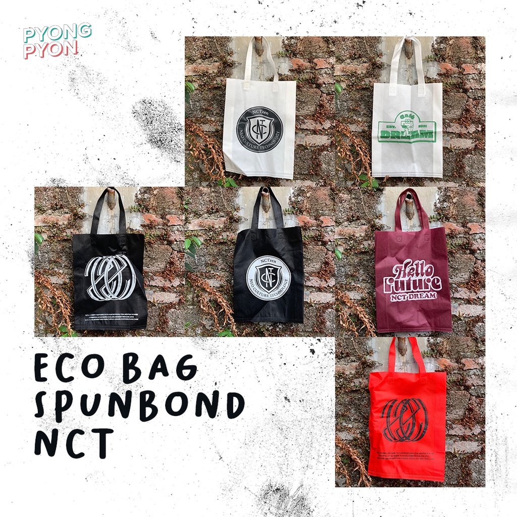 [READY STOCK] ECO BAG SPUNBOND NCT DREAM 127 2020 DREAM CAFE  HELLO FUTURE