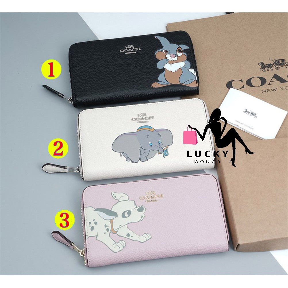 Coach x Disney Medium Zip Around Wallet