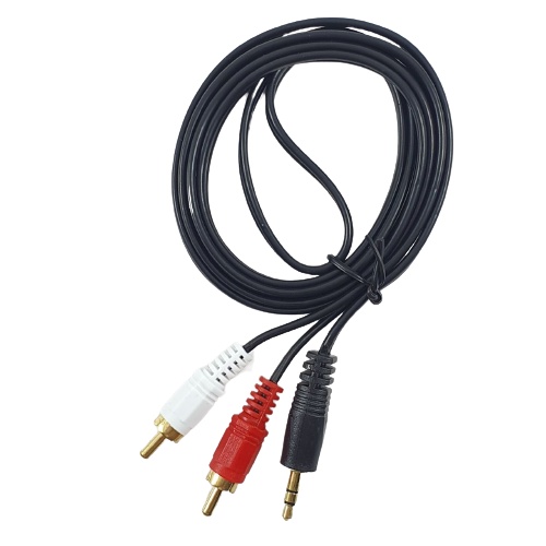 Kabel RCA Speaker Aktif 1 ke 2 Audio Jek 1.5 meter