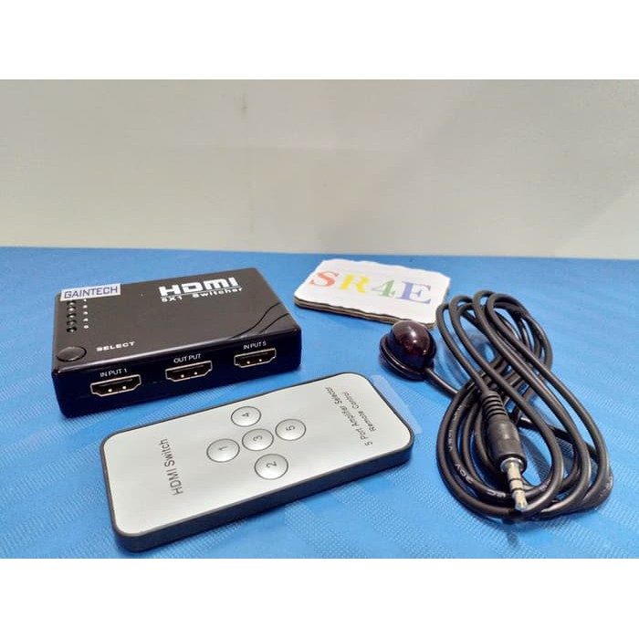 Hdmi Switch 5 Port remote