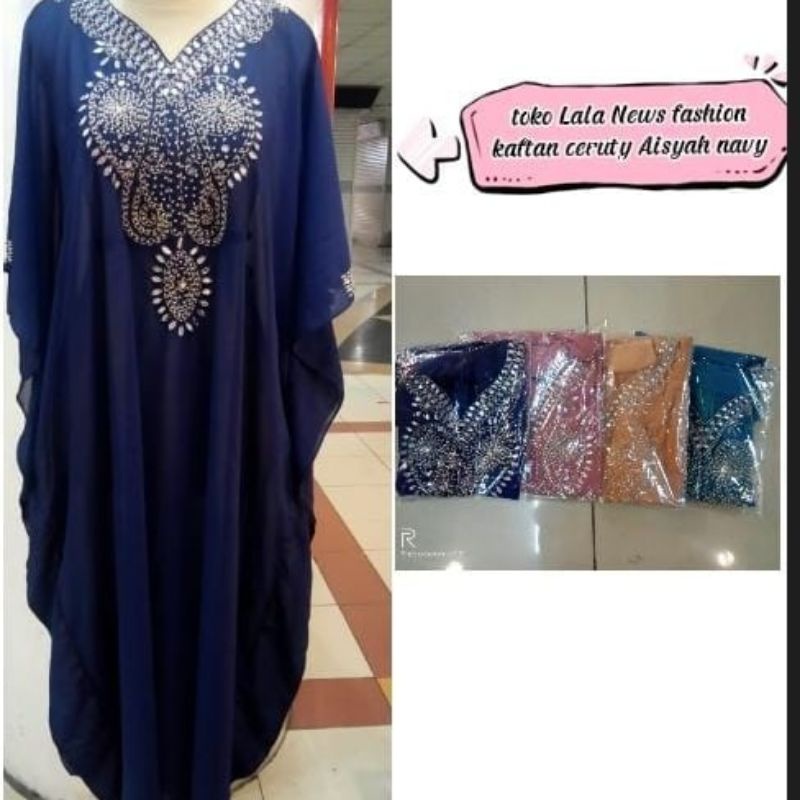 Kaftan ceruty aisyah