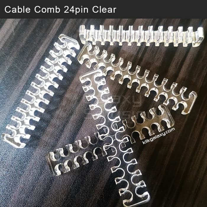 Cable Comb ATX 24 Pin   Clear