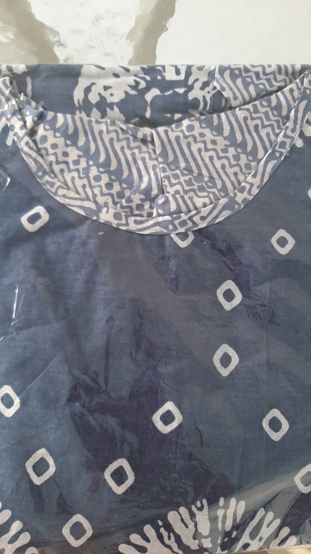 Blus Heyna Blus Batik Cewek Blouse Batik Kerja Atasan Batik Muslim Seragam Batik Modern Muslim Lucu