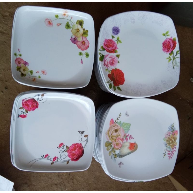 Piring Melamin Ceper / Piring Kue