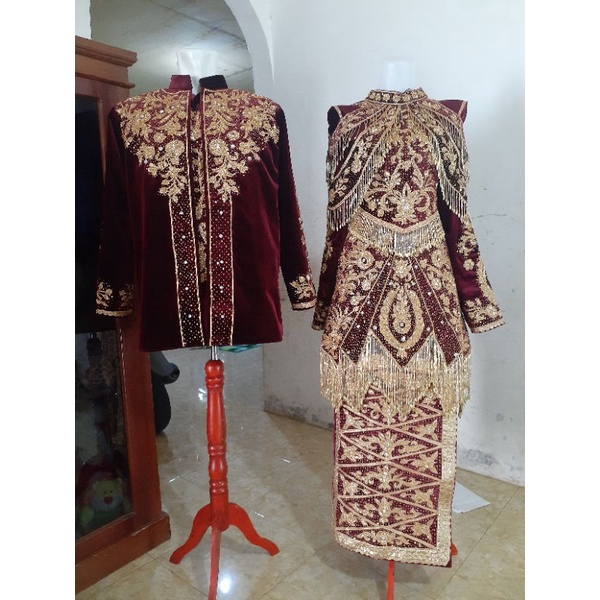 baju pengantin minang