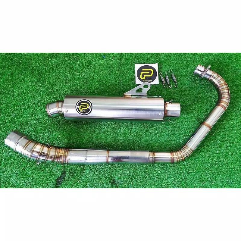 KNALPOT PEKAJAMAN CB GL TIGER HEREX 200cc 250cc Leher Cacing