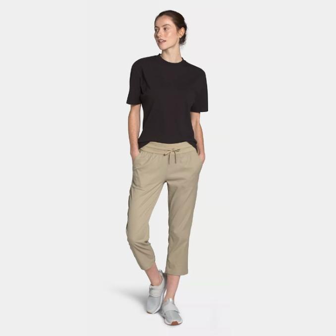 Celana 3/4 The North Face Womens Aphrodite Motion Capri Pants Black