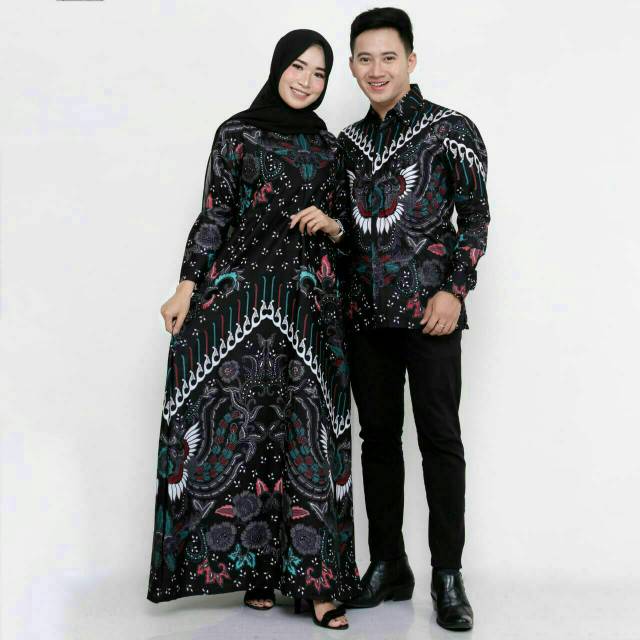 Couple gamis katun 2548 original batik