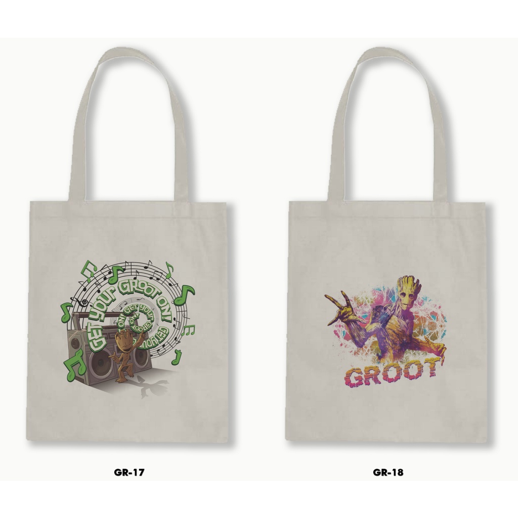 TOTE BAG BLACU - I AM GROOT .01