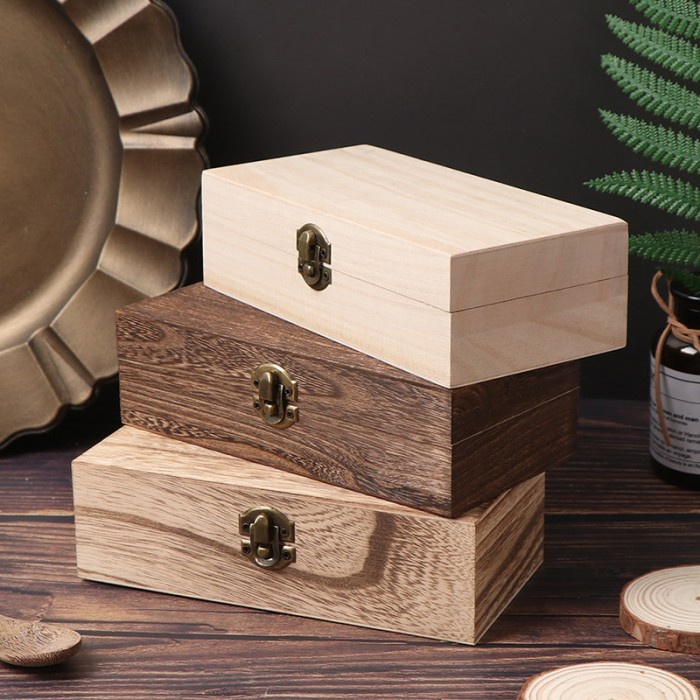Kotak Perhiasan Kayu box penyimpanan serbaguna kayu jati belanda 20 x 12 x 8 cm