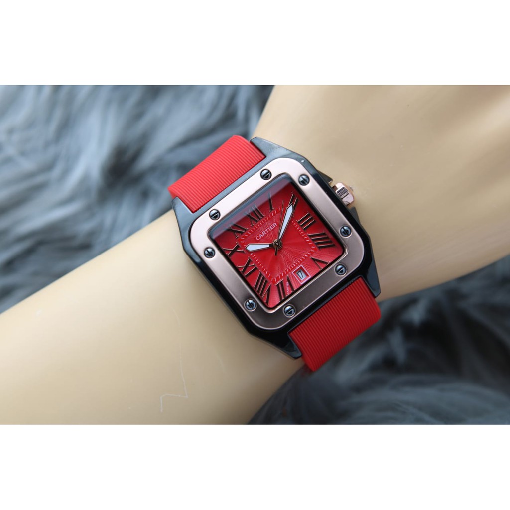Jam Tangan Analog Wanita New Model Merk Branded Premium Tanggal Rubber Best Seller