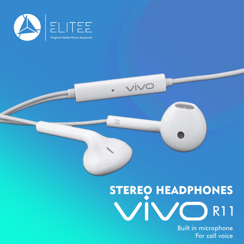 Headset Vivo ORIGINAL HANDSFREE EARPHONE OPPO R9 N1 F1 F1S A11 A33 A37 A39 / LENOVO XIAOMI VIVO