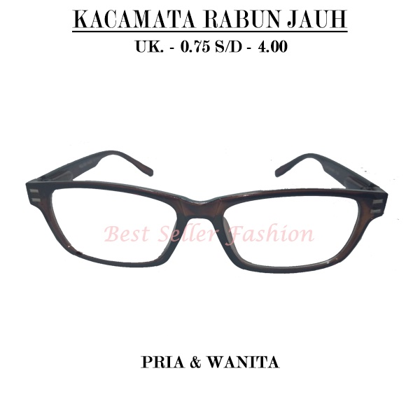 BARU!! KACAMATA LENSA MINUS (-) -0.75 S/D -4.00 ANTI RADIASI KACAMATA RABUN JAUH PRIA DAN WANITA TANPA CASE