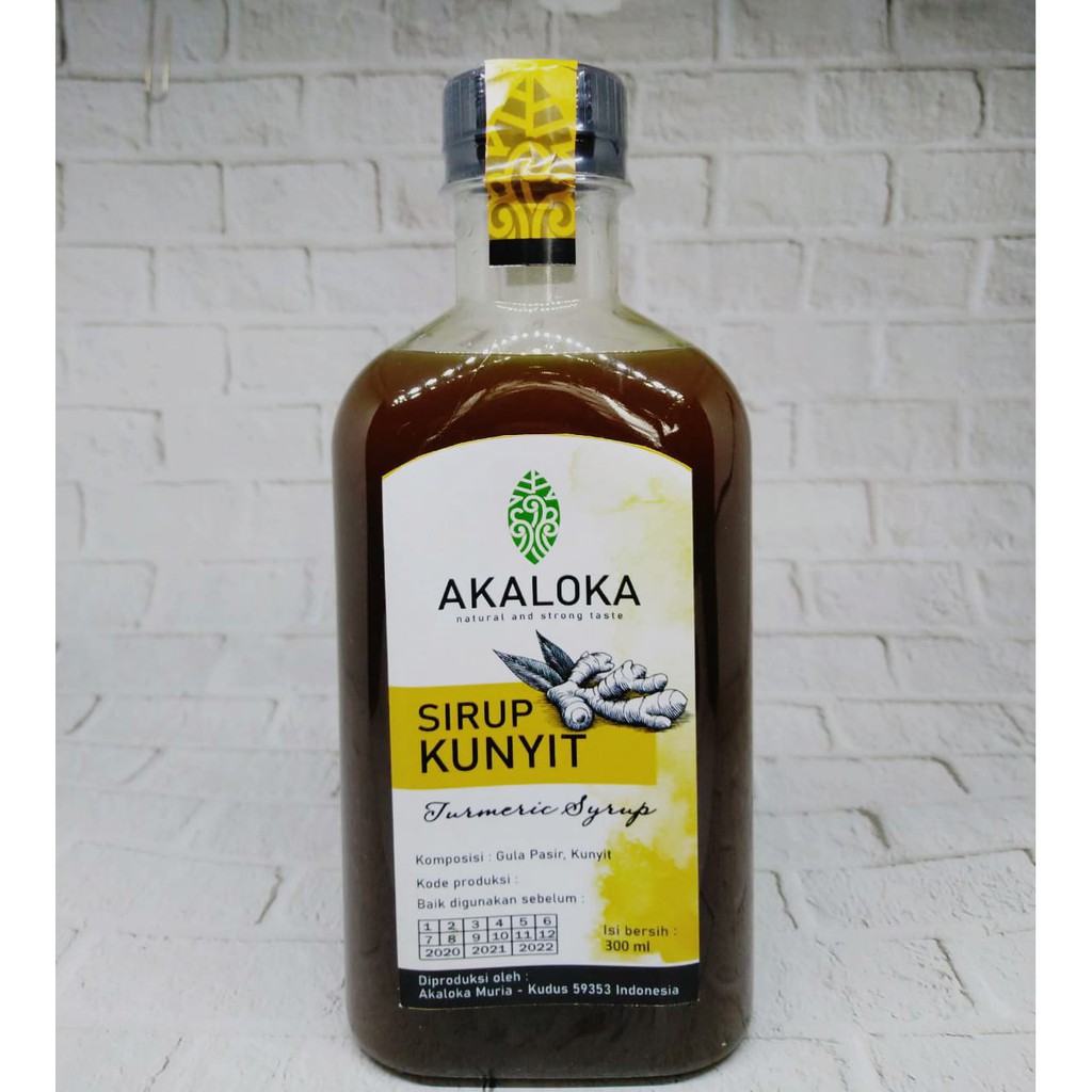 

Sirup Kunyit 300 ml - Akaloka