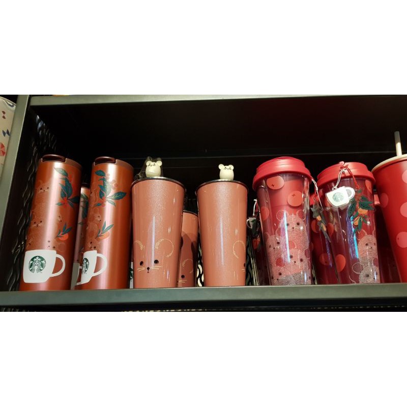 Tumbler Starbucks original Chinese New Year Edition Rat Grande Stainless free tote bag starbucks ori