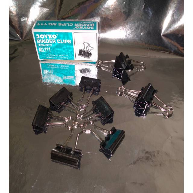 

binder clip no 111 penjepit kertas hitam