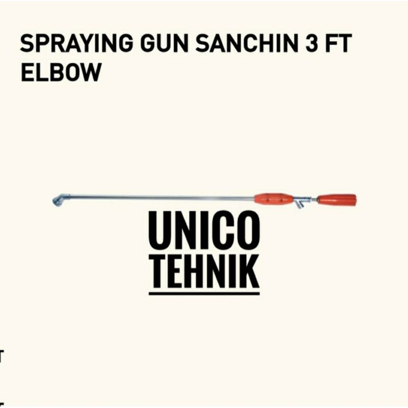 Stick elbow Gun BENGKOK Sprayer SANCHIN 90cm 3FT / stick mesin steam