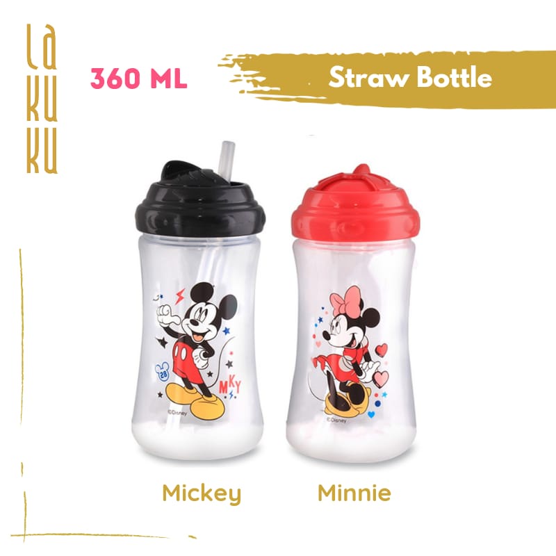 Lakuku - Lusty Bunny Botol Susu Anak Dot Sedotan edisi Disney Baby Mickey Minnie