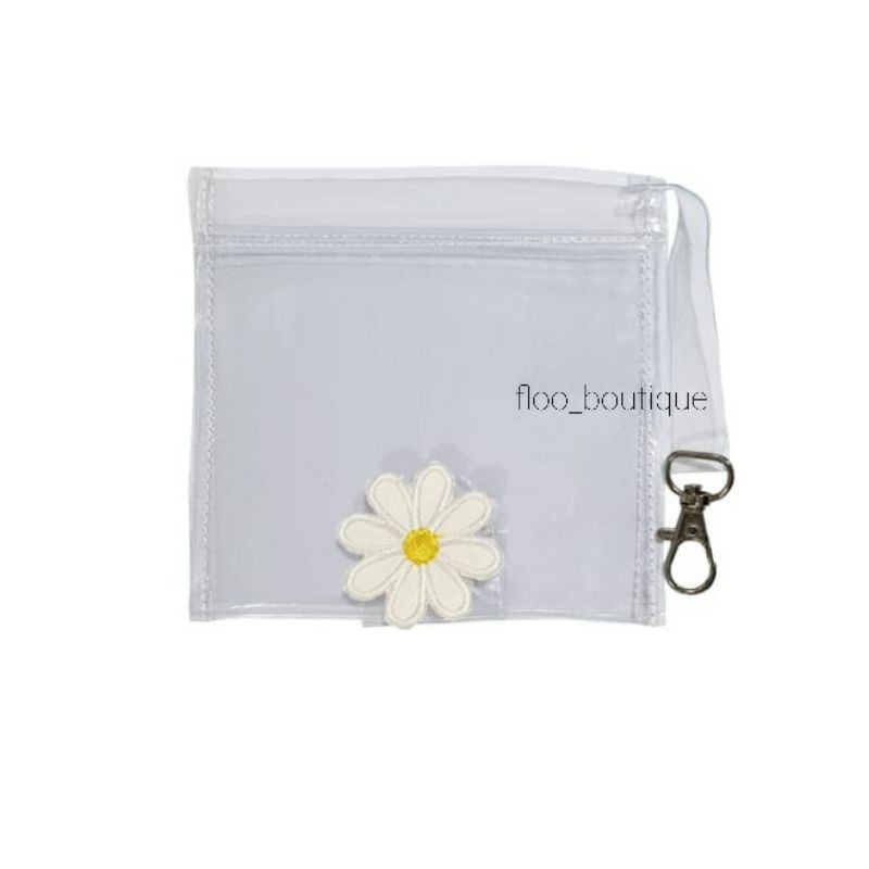 POUCH MASKER / POUCH MULTIFUNGSI - MIKA TRANSPARAN