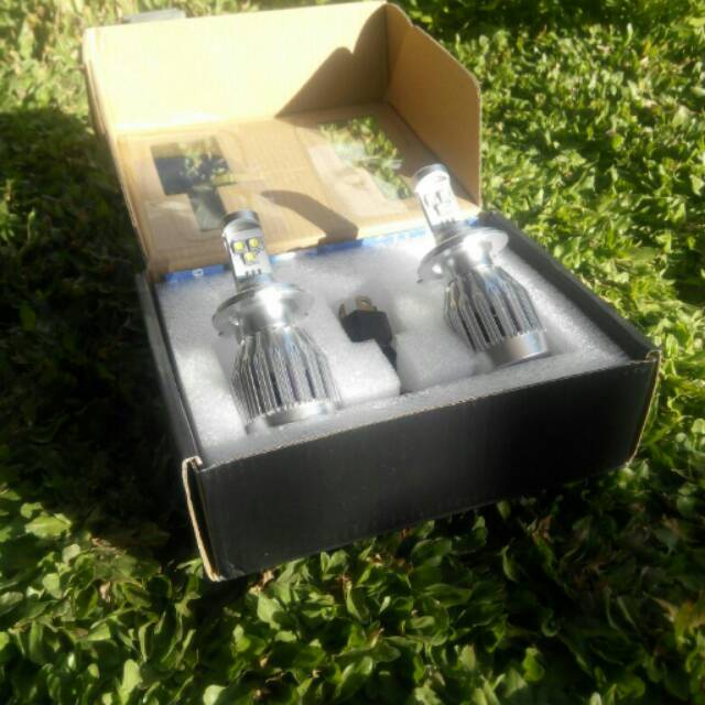 Led mobil lampu utama socket H4