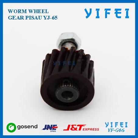 GEAR GIGI NANAS MESIN POTONG YJ-65/WORM WHEEL MESIN POTONG YF-G46