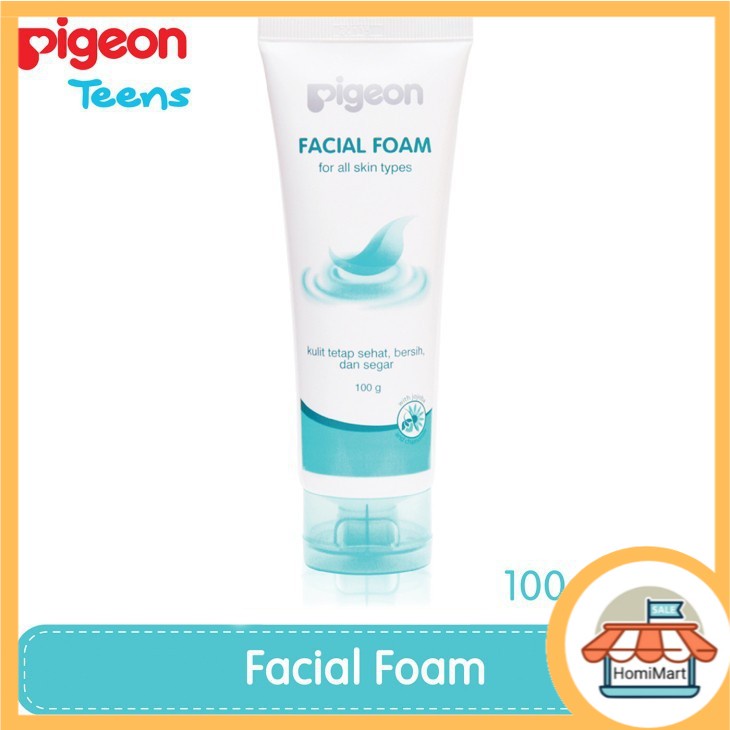 homimart I PIGEON Facial Foam 100ml / Sabun Cuci Muka / Pembersih Wajah