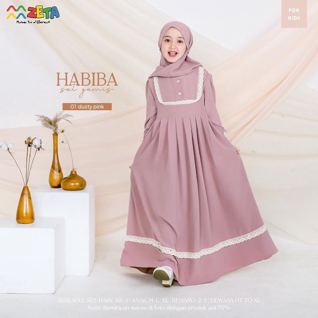 NEW- Hanum Dress Anak Tanggung Usia 9-13 Tahun GAMIS ANAK TANGGUNG TERBARU PAKAIAN MUSLIM | Gamis Syar'i Anak | Baju Muslim Anak perempuan