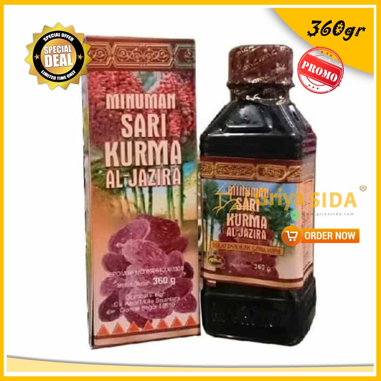 Sari kurma al jazira 360gr premium sarikurma aljazira ORIGINAL PROMO