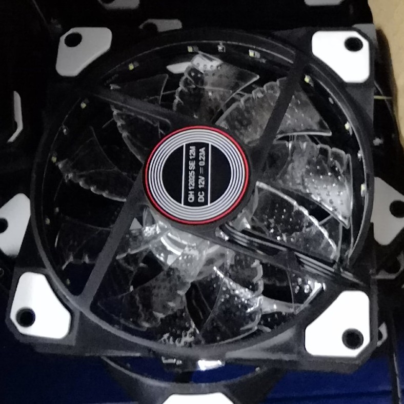 FAN CASING 12CM WITH LED / FAN CASE 12 CM COLORS LAMPU