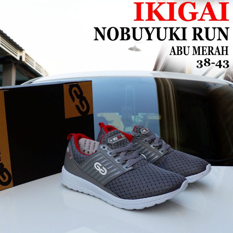 SEPATU IKIGAI NOBUYUKI RUN - SEPATU SNEAKERS PRIA - SEPATU OLAHRAGA PRIA