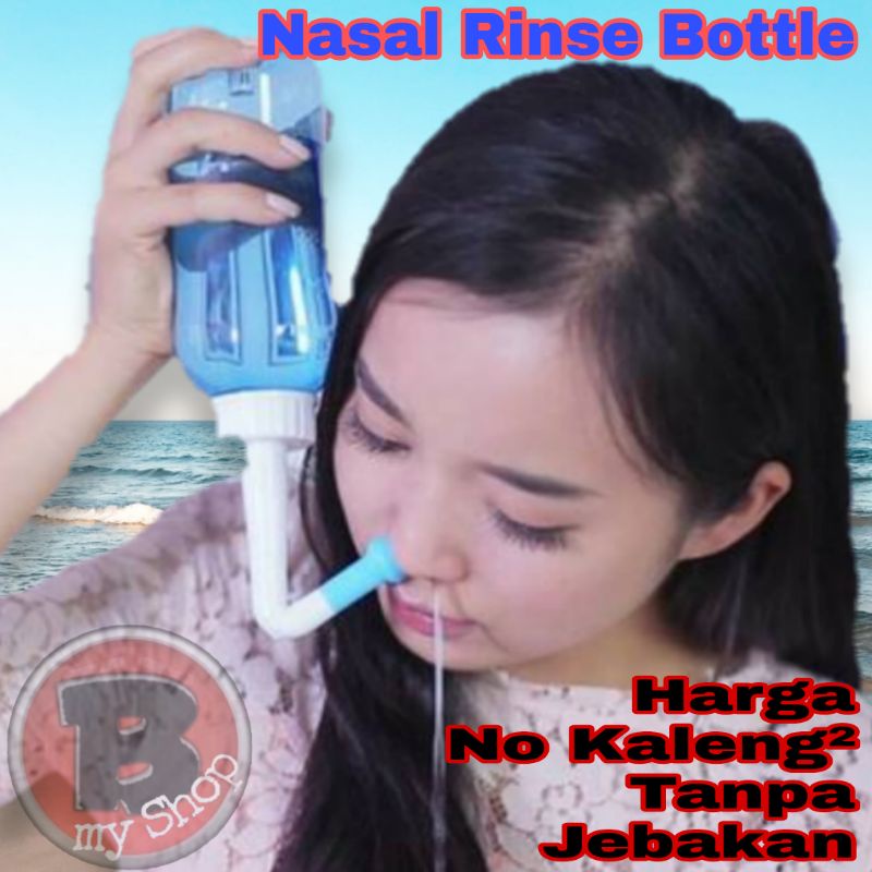 PRE-ORDER 7 hari WATERPULSE - BOTOL CUCI HIDUNG - NASAL RINSE BOTTLE - BOTOL PEMBERSIH HIDUNG - NASAL WASH