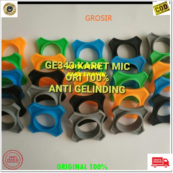 Jual Original Karet Mic Mik Microphone Pengaman Pelindung Universal Multi Segala Merek Mikropon