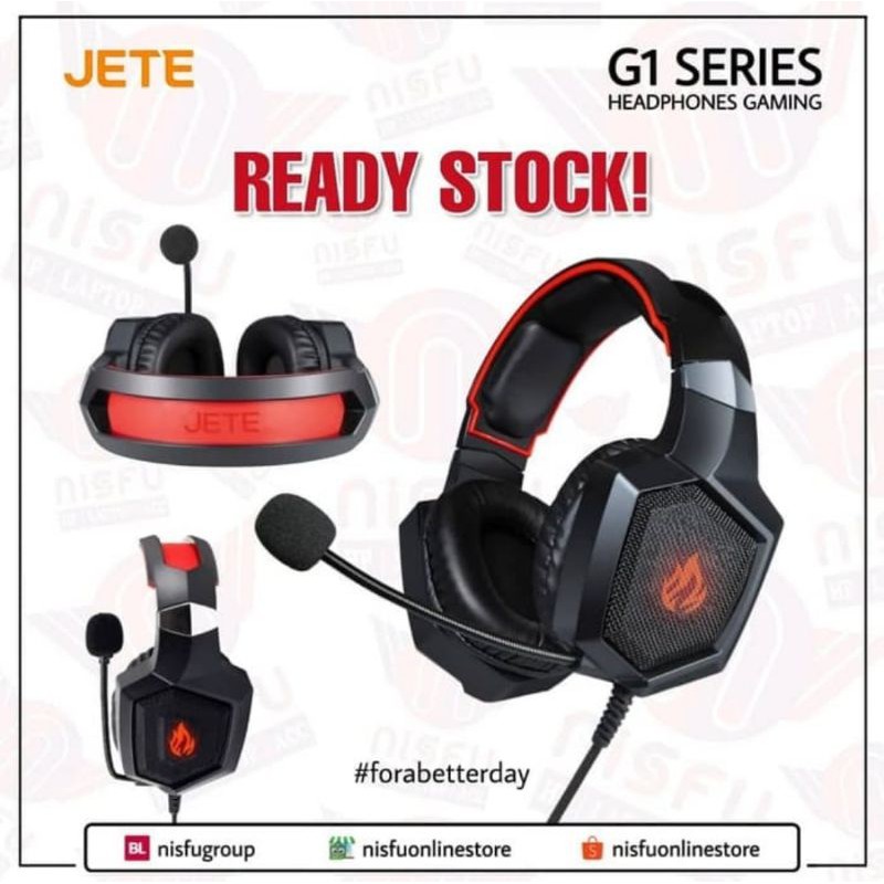 Headset Gaming Jete G1 Series murah