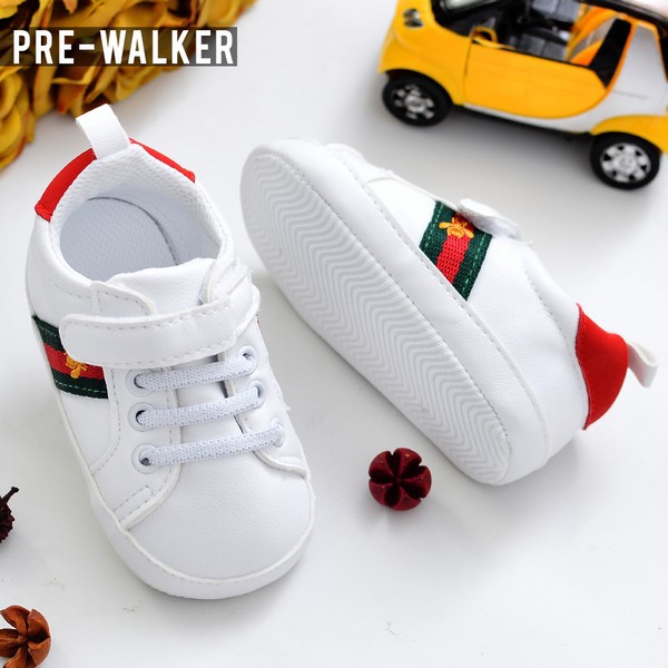 Sepatu Prewalker Bayi Laki laki - Prewalker Shoes White S694